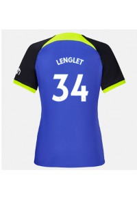 Tottenham Hotspur Clement Lenglet #34 Fotballdrakt Borte Klær Dame 2022-23 Korte ermer